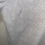 Carolina belle  Montreal woman plus size 3X white with black dots blouse v neck Photo 3