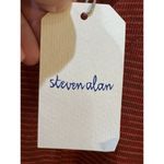 Steven Alan  Women's Bodycon V-Neck Knit‎ Kirby Dress Dark Rust Multi Space Dye Photo 4