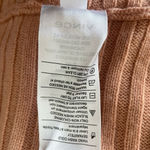 Vince  Women Sweater S Peach Wool Cashmere Tie Back‎ Quiet Luxury Cozy Parisian Photo 9