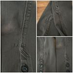 7 For All Mankind gray denim drawstring jeans/pants/joggers sz XS Photo 15