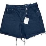 AG Adriano Goldschmied AG-ED High-Rise Baggy Fit Denim Clove Short 7 Years Vintage Onyx Women’s Sz 30 Photo 1