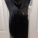 Windsor Black Mini Dress With Embellished Cutouts Photo 1