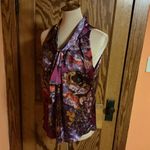 Adiva dressy bright watercolor sleeveless blouse Photo 7