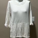 Banana Republic Sunday Sunday  white pullover sweatshirt top Photo 2