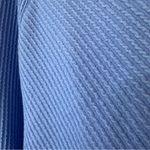 Andree by Unit Light Blue Short Sleeve Oversized Textured Tee, Size Large Photo 5