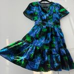 Anthropologie The Somerset Velvet Mini Dress, Size S Photo 7