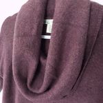 Kaisely Kaisley Sweater Alpca Blend Oversized Purple Cowl Neck Sz Large Soft Warm Fuzzy Photo 3
