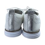 Cole Haan  Original Grand Wingtip Silver Metallic Lace Up Oxford Shoes Size 7B Photo 2