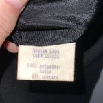 Vintage Ever Beauty Black Knit & Satin Sleeveless Formal Maxi Dress Size 6 Photo 11