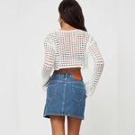 Princess Polly Trevina Denim Mini Skirt Mid Wash Photo 1