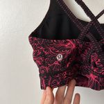 Lululemon  10 Energy Bra in Infinity Energy Bra Glossy Black Photo 7
