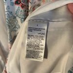 Chico's Like New Floral Twill Jacket Top Size Large Photo 8