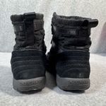 Skechers Women's Reggae Fest Black Quilted Bungee Boots Size 9.5 Photo 2