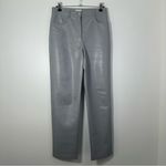 Wilfred Aritzia  Women's The Melina Gray Faux Leather Pants Size S Photo 1