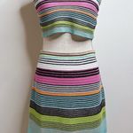 White Fox Boutique White Fox Pretty Please Rainbow Stripe Set Photo 1