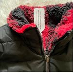 Free Country Cloud Lite Reversible Vest Women's Small S Black Red Plaid jacket Photo 8