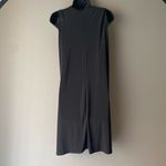 MSK sz 6 black sleeveless halter shift boho dress Photo 3
