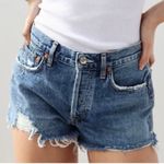 AGOLDE  A026E-811 Parker Rocksteady Distressed
Cut-off Denim‎ Jean Shorts Size 28 Photo 0