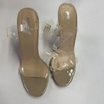 Nasty Gal  Shoes Womens Size 7 Block Heel‎ Sandals Patent Strappy Dressy Photo 1
