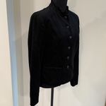 INC Black Corduroy blazer jacket like new with jeweled buttons size M Size M Photo 2