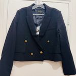 TRUTH BY REPUBLIC Double Breasted Blazer size 6 Black Photo 4