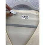 ZARA  Knit Women's Pullover Sweater Off White Size Small Long Sleeve Photo 9