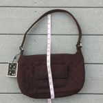 Vera Bradley NWT Espresso Quilted Shoulder Bag Photo 13
