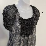 Papaya  semi sheer shirt Photo 1