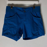 Title Nine  Blue Hiking Shorts Size 8 Photo 0