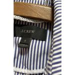 J Crew Womens Blue Striped Double Photo 3