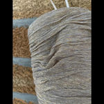 Max and Cleo  Rebecca' Ruched Metallic Dress 4 Photo 6