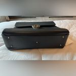 Gucci Authentic Black Calfskin Leather GG Interlocking Crossbody Bag Purse Photo 7