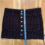 We The Free Free people Joanie corduroy navy mini skirt size 24 = 00 or XXS Photo 14