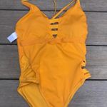 Endless Sun NWT Trending Sunny Yellow Medium One Piece Swimsuit Photo 7