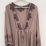 Lucky Brand NWT  Womens one size fits all/most open front tie waist kimono blouse Photo 8