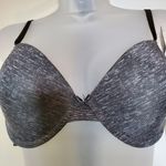 IZOD  Black White Grey Pepper T Shirt Bra Adjustable Lace Accented 34C Photo 3