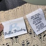 Y2k Bobbie Brooks Cream Women's Cardigan Size L Photo 4