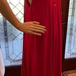 Vince Camuto Raspberry Color Sleeveless Handkerchief dress size medium Photo 6