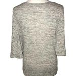 Olivia Blu GRAY 3/4 SLEEVE TIE FRONT LEFT SOFT CHIC TOP SIZE XL Photo 1
