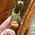 American Vintage Orange Leather Satchel Photo 10