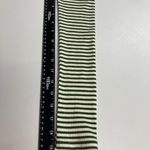 FLAMINGO URBAN, Green & Ivory striped dress, Sz L Size L Photo 5