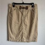 Lauren Ralph Lauren Tan Khaki Knee Length Straight Skirt Womens 8 Classic Photo 0