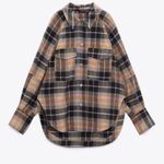 ZARA Plaid overshirt Photo 5