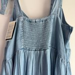 Levi's NWT  Light Blue Denim Katherine Maxi Dress Photo 12
