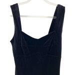 Forever 21 FOREVER 21 Women's Size MEDIUM Crushed Velvet Mini Party Dress Black Bodycon Photo 1