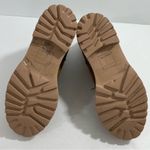 Dolce Vita Hinto Carmel Suede Leather Ankle Boots Animal Print Calf Hair 7 Shoes Tan Photo 7