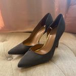 Merona Grey Suede Heels Photo 0