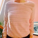 Light Pink Fluffy Shirt Sweatshirt Photo 0
