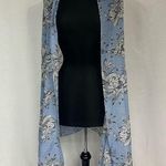 Steve Madden  Hibiscus Blue Scarf Photo 0