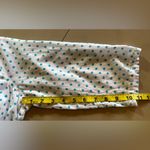 Eden & Olivia Eden Olivia Womens Flannel Shirt Size M White Polka Dots 3/4 Sleeve Button Up Photo 9